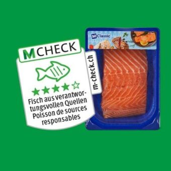 Die Migros weitet den M-Check auf Fisch-Produkte aus