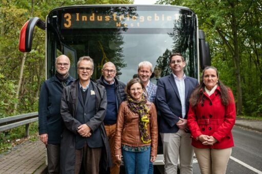 Verstärkung für die Linie 3: Pilotprojekt sorgt für bessere Anbindung des Industriegebietes Weimar West