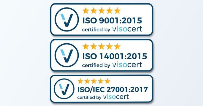 CIM erhält erneute Zertifizierung nach  ISO 9001:2015, ISO 14001:2015 und ISO/IEC 27001:2017