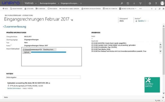 UniPRO/DATEV – die Standardschnittstelle zwischen Dynamics 365 und DATEV pro