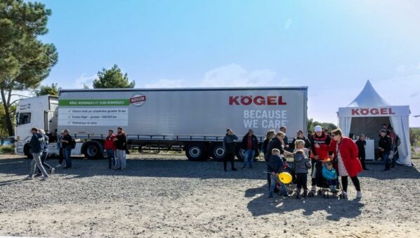 Einziger Trailerhersteller vor Ort: Starker Auftritt von Kögel beim Truck Grand Prix in Le Mans