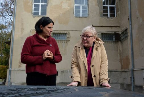 Die SED-Opferbeauftragte Evelyn Zupke besuchte heute die Gedenk- und Begegnungsstätte Leistikowstraße Potsdam