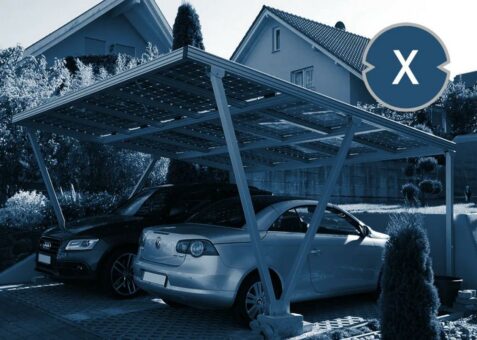 Solarcarport / Carport mit Solardach: Studien bestätigen Wirtschaftlichkeit – Unser Solarcarport mit transparenten Solarmodulen ist dabei!