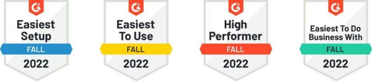 GBTEC als High Performer 2022 von G2 ausgezeichnet