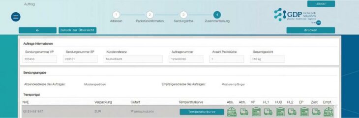 GDP network solutions: Mehr Transparenz für GDP-konforme Pharmatransporte