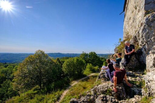 Im Gipfelglück schwelgend hoch hinaus: Das Nürnberger Land winkt mit „SevenSummits“