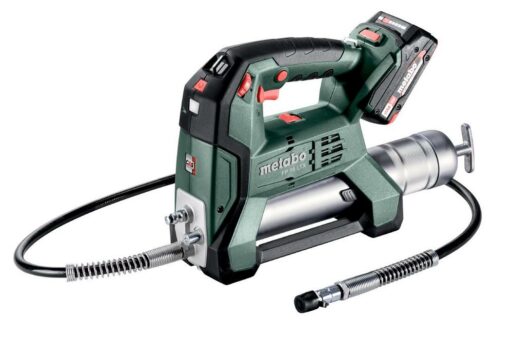 Mobiles Warten von Maschinen und Anlagen: neue 18-Volt-Akku-Fettpresse von Metabo