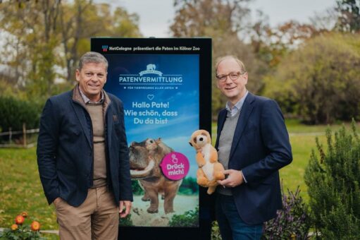 Tierisch digital: NetCologne und der Kölner Zoo weiten ihre Partnerschaft aus