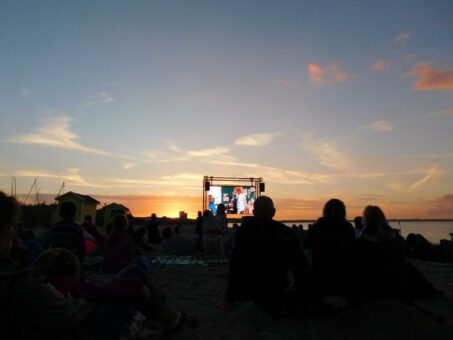 Großes StrandKino am Freistrand in Niendorf