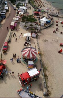 Freiwillige Feuerwehr Niendorf: Promenadenfest auf dem „Niendorfer Balkon“