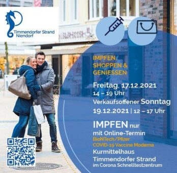 Impfen, Shoppen & Genießen