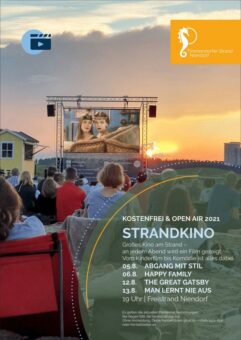 Großes StrandKino am Freistrand in Niendorf