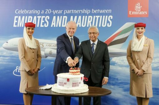 Emirates feiert 20 Jahre erfolgreiche Partnerschaft mit Mauritius