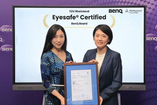 BenQ Premium-Serie erhält weltweit erste Eyesafe® Zertifizierung für Interaktive Tafeln