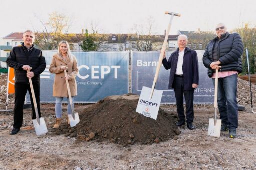 Spatenstich beim INCEPT-Neubauprojekt „Am Wäldchen“ in Leipzig-Stötteritz