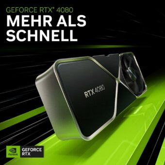 Party für Powergamer: NVIDIA GeForce RTX 4080 bei MIFCOM