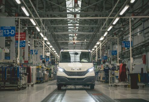 IVECO Werke in Madrid und Valladolid für Verringerung des CO2-Fußabdrucks mit „Lean & Green Star“ ausgezeichnet