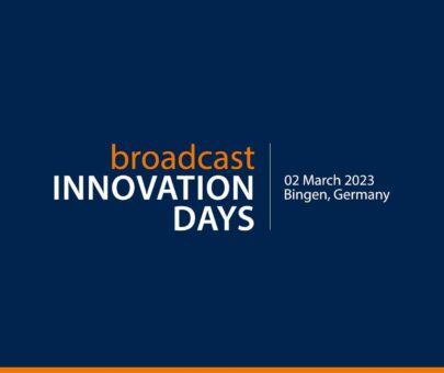 Broadcast Solutions veranstaltet Broadcast Innovation Day am 2. März 2023