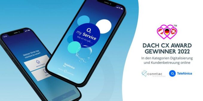 Conntac und O₂ Telefónica erhalten zwei DACH Customer Experience Awards