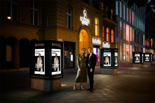 HYGH startet mit One Tech Group Programmatic Advertising Initiative: Hochwertige DooH-Werbeflächen in den größten deutschen Städten