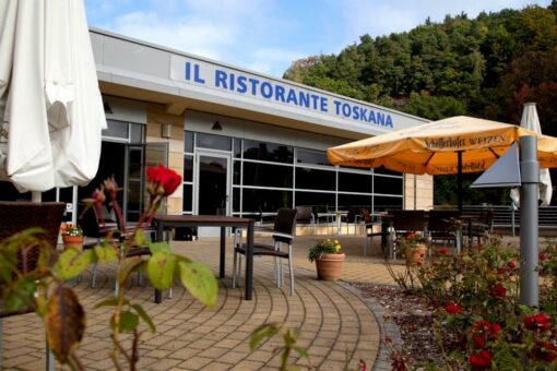 Il Ristorante und Gutscheinkasse in der Toskana Therme Bad Schandau geöffnet