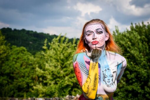 Nach gelungenem Einstand: Zweiter Bodypainting-Termin in der Toskana Therme Bad Sulza