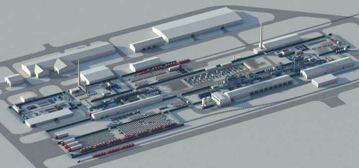 MMPZ aus Belarus besichtigt das Plug & Work-Integrations-testfeld der neuen Weissblechproduktion bei der SMS group in Mönchengladbach