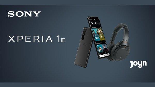 Xperia 1 III im exklusiven Vorbesteller-Bundle mit Kopfhörern, TIDAL und Joyn PLUS+