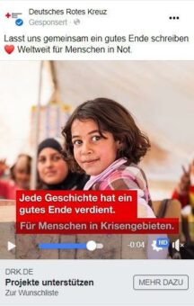 Media-Agentur ZANATTA realisiert Weihnachtsspendenkampagne für Deutsches Rotes Kreuz