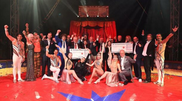 Standing Ovations und eine Rekord-Spendensumme bei der Hofmeister Circus-Benefizgala