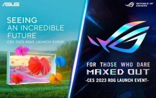 ASUS und ROG mit Weltpremieren und Produktneuheiten im Rahmen der CES 2023