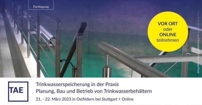 Sicherstellung der Trinkwasserversorgung: 7. Kolloquium Trinkwasserspeicherung in der Praxis