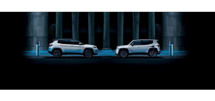 Jeep® Renegade 4xe und Compass 4xe sind von 21. Juli an bei den Jeep-Händlern bestellbar