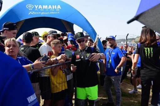 Yamaha Fan Area bei der MotoGP am Sachsenring