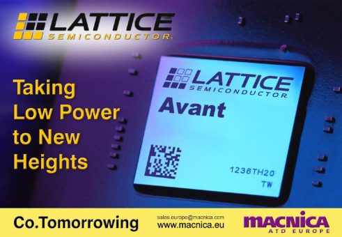 Lattice erweitert seine Low-Power Führung mit der neuen Lattice Avant FPGA-Plattform