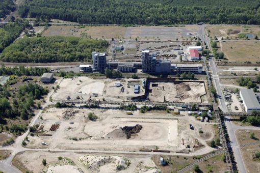 Bodenreinigung im Industriepark Schwarze Pumpe kurz vor Abschluss