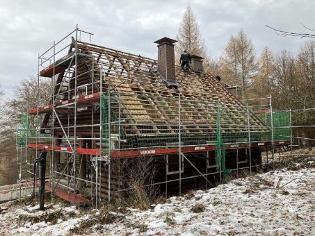 Charlottenhütte bei Gellershausen wird abgebaut