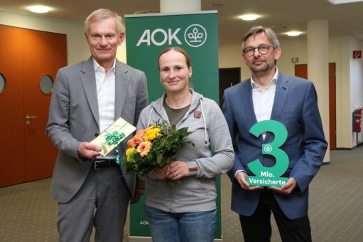 Drei Millionen Niedersachsen vertrauen auf AOK