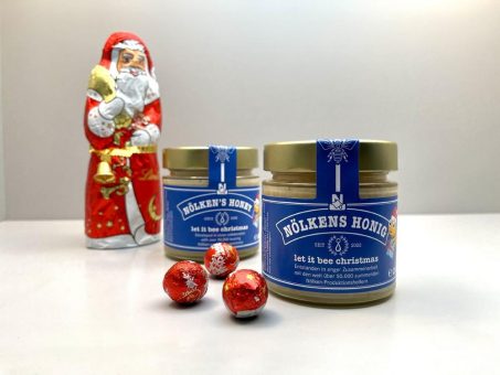 Weihnachtsgeschenk: Nölken verschenkt Honig der eigenen Bienen