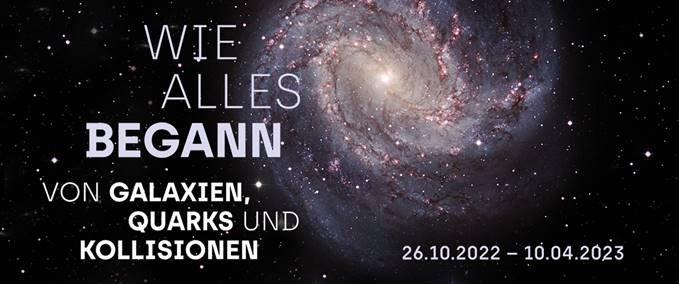 Wissenschaft hautnah:  „Wie alles begann: Von Galaxien, Quarks und Kollisionen“ – Eine Reise zum Ursprung des Universums