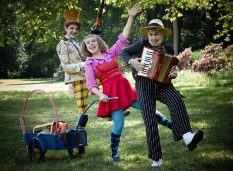 „Der böse Struwwelpeter – für freche Kinder und ihre armen Eltern“ im Innenhof des Museums für Hamburgische Geschichte