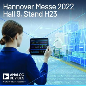 Analog Devices zeigt auf der Hannover Messe Lösungen für eine beschleunigte Digitalisierung