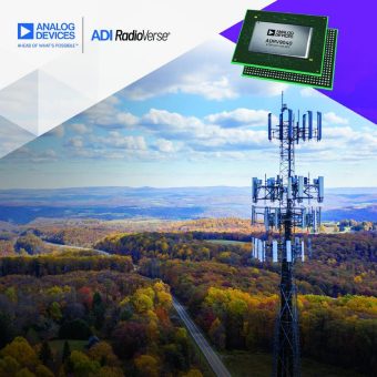 RadioVerse® SoC von Analog Devices  steigert Funk-Effizienz und Leistungsfähigkeit von 5G-RUs