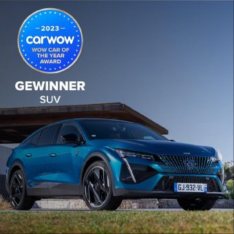 PEUGEOT 408 gewinnt „WOW Car of the Year” Award