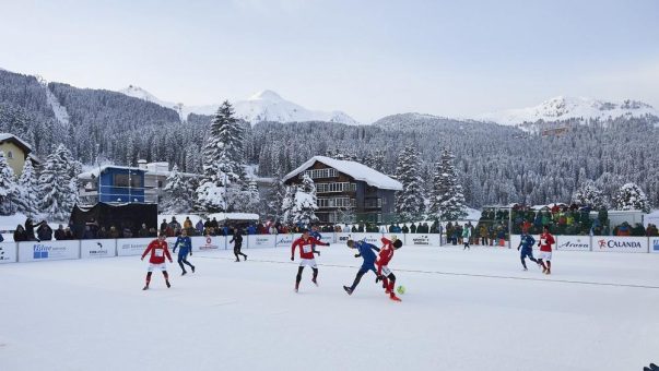 Die Inoffizielle Schneefussball-Wm In Arosa Ist Wieder Zurück!