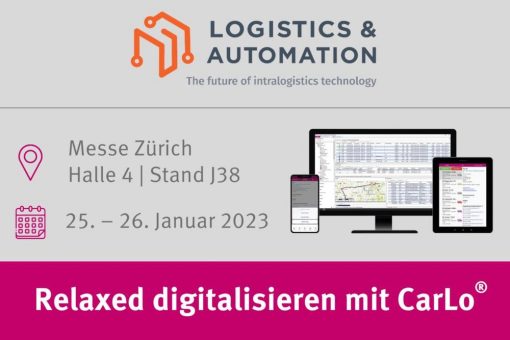 Soloplan auf der Logistics & Automation in Zürich