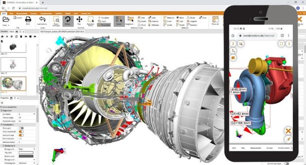 KISTERS 3DViewStation WebViewer: Sichere 3D-Visualisierung – jederzeit und überall