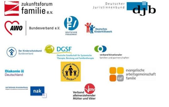 13 Verbände fordern Umsetzung des Koalitionsvertrags für Alleinerziehende und Trennungsfamilien