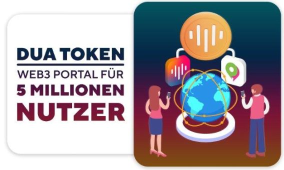 Schweizer Startup dua.com bringt mit seinem DUA Token 5M+ Nutzer zu Web3