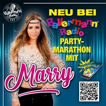 Neu auf Ballermann Radio: Mallorca-Künstlerin startet eigene Sendung „Partymarathon mit Marry“